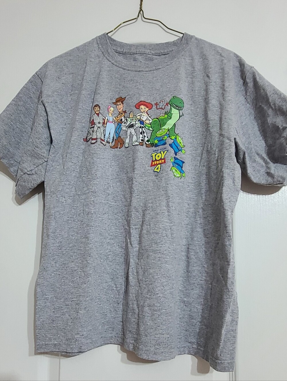 Toy Story 4 Kids Short Sleeve Tee - Gray